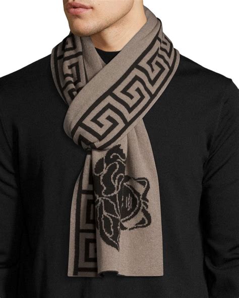 versace scarf mens